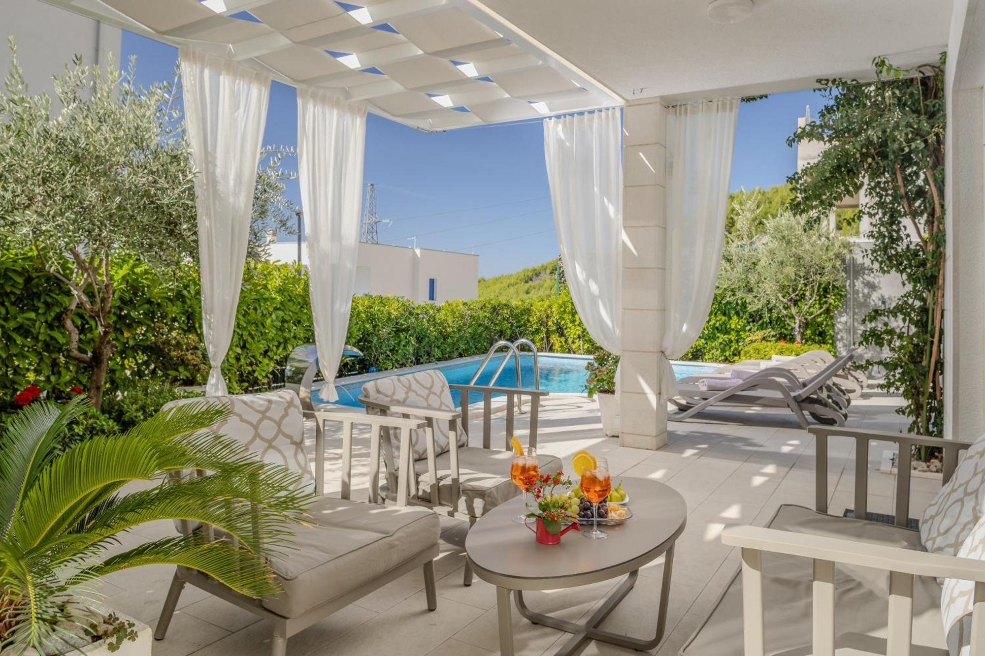 Villa Luka Макарска Экстерьер фото