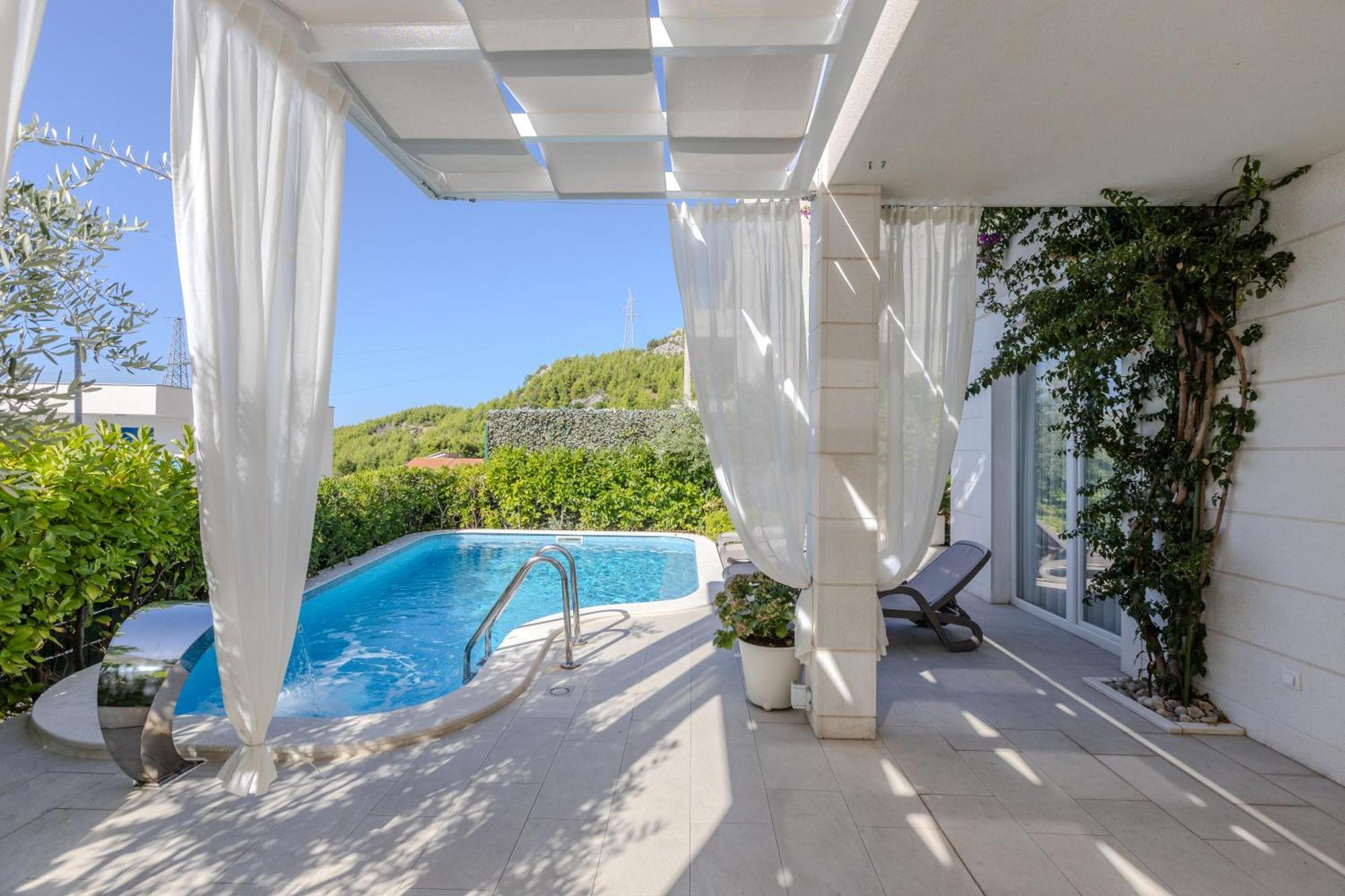 Villa Luka Макарска Экстерьер фото