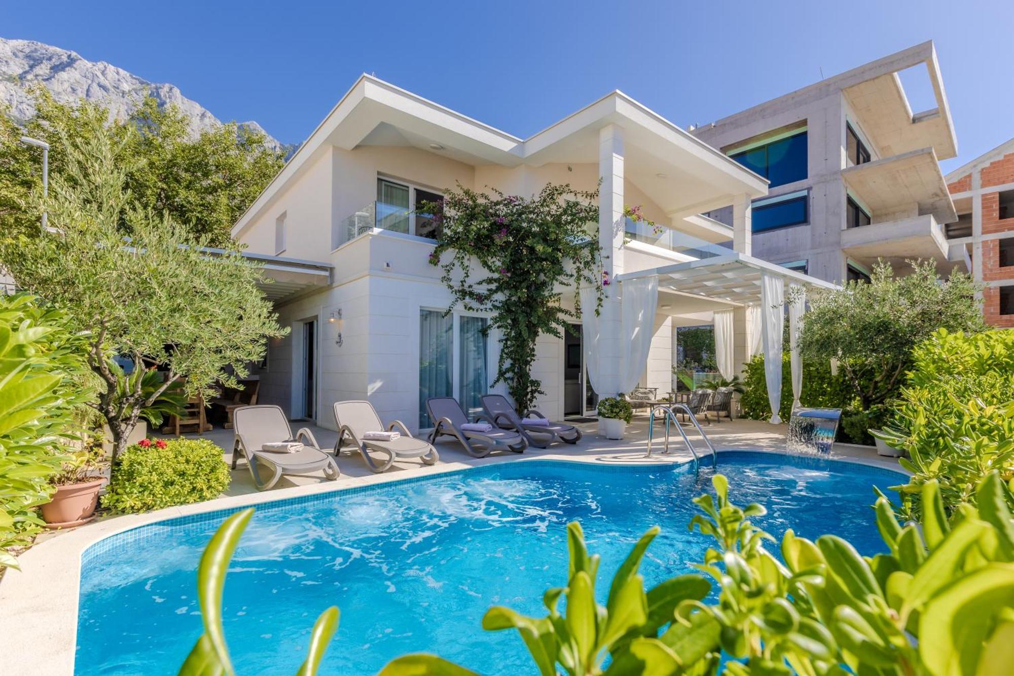 Villa Luka Макарска Экстерьер фото